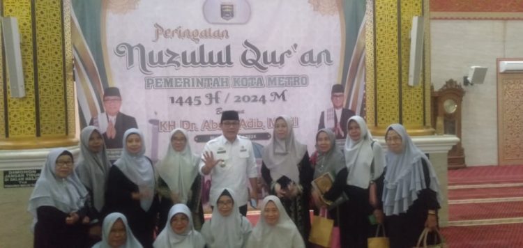 Pemerintah Kota Metro Gelar Peringatan Nuzulul Qur’an 1445 Hijriah