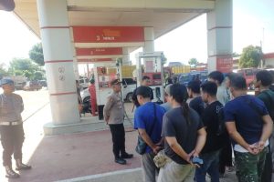 Cegah Penyimpangan Penjualan BBM, Polisi Melakukan Pengecekan SPBU di Way Bungur Jelang 
