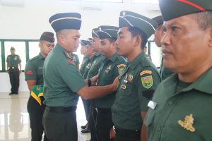 Pimpin Laporan Raport Kenaikan Pangkat, Dandim : Ini Kesejahteraan Sekaligus Tanggung Jawab