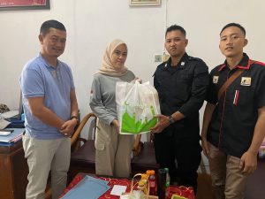 Koperasi Pengayoman Maju Jaya Rutan Sukadana Terima Bantuan dari PT Basthi