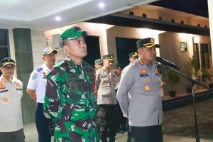 Amankan Takbiran 2024, Dandim 0429/Lamtim Bersama Kapolres Pimpin Patroli Skala Besar