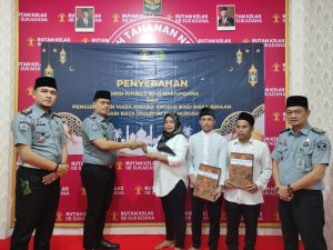 Sebanyak 169 WBP Rutan Sukadana Terima Remisi Khusus Idul Fitri 1445H, 3 Langsung Bebas