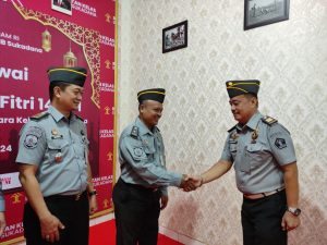 Momen Untuk Saling Memaafkan, Rutan Sukadana Gelar Halal Bihalal Idul Fitri 1445H