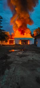 Gudang Sembako PT Wirika Citra Mandiri Dilalap Si Jago Merah