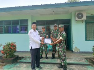 Koramil 09/Way Jepara Terima Kunjungan Santri Ponpes Muhammadiyah Al-Arqam