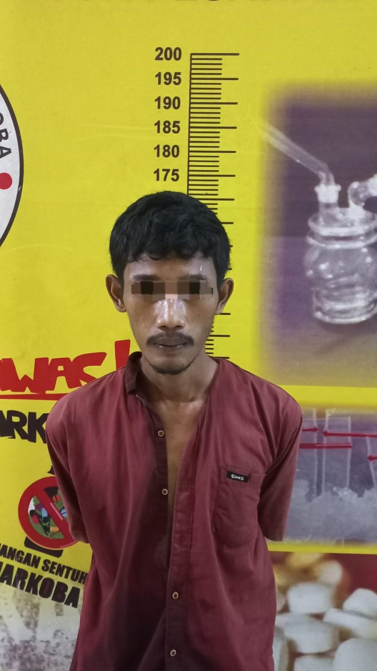Pengedar Sabu Asal Teluk Betung Ditangkap Polisi Pesawaran