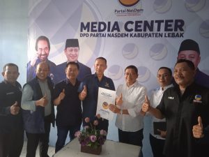 Mulai Tanggal 1 Hingga 7 Mei 2024, Partai NasDem Buka Pendaftaran Bakal Calon Bupati dan Wakil Bupati Lebak