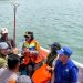 Kapolres Maya Ajak Sejumlah Instansi Tangkap Buaya di Perairan Pesawaran