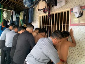 Gelar Razia Rutin, Rutan Sukadana Tingkatkan Keamanan dan Ketertiban