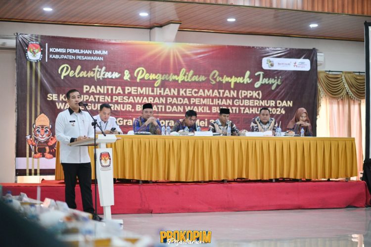 Ini Pesan Bupati Pesawaran untuk PPK yang Sudah Dilantik