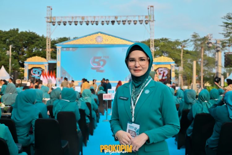 Nanda Hadiri Malam Puncak HKG PKK 2024 di Solo