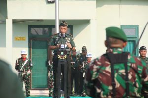 Upacara Peringatan Harkitnas ke-116, Dandim 0429/Lamtim Bacakan Sambutan Menkominfo