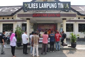 “Bang Jago” Menyerahkan Diri ke Polres Lamtim