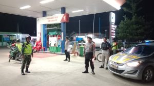 Wujudkan Lampung Timur Kondusif, Sinergi TNI-Polri Patroli Bersama