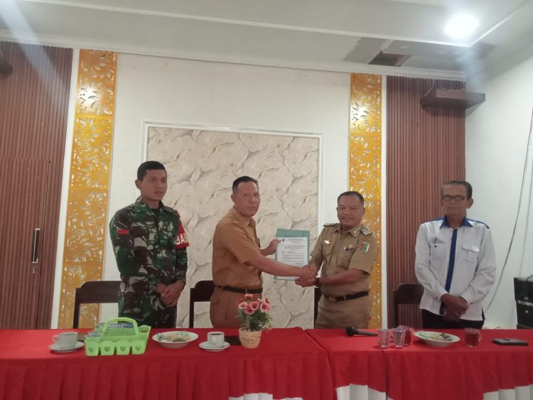 Camat Gedong Tataan Tunjuk Sekdes Sebagai PLH Desa Sukaraja