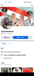 Kadis Kominfotiksan Temukan Akun Medsos Palsu Bupati Pesawaran