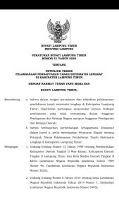 Program PTSL Lampung Timur Melebihi Perbup “PUNGLI”