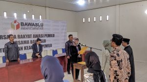 Hasil Pleno Bawaslu Lantik Panwascam Way Bungur