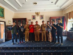 Pengurus SMSI Lamtim Gelar Audensi Bersama Azwar Hadi