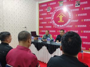 Zuhir Hendri Menerima Kunker Sorta Delima Lumban Tobing Kepala Kemenkumham Lampung