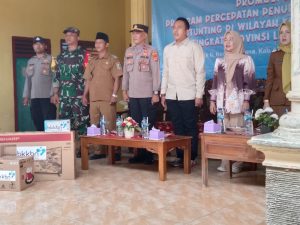 Wakili Danramil, Babinsa Hadiri Promosi KIE Program Percepatan Penurunan Stunting Provinsi Lampung