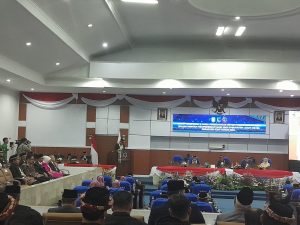 Rapat Paripurna DPRD Kabupaten Lahat Dihadiri oleh PJ gubernur Sumsel