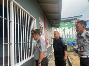 Zuhir Hendri Plh Karutan Sukadana Trolling Langsung Blok Hunian WBP