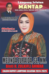 Makin Menyala, Melinda Zuraida Usung Program Lampung Selatan Mantap