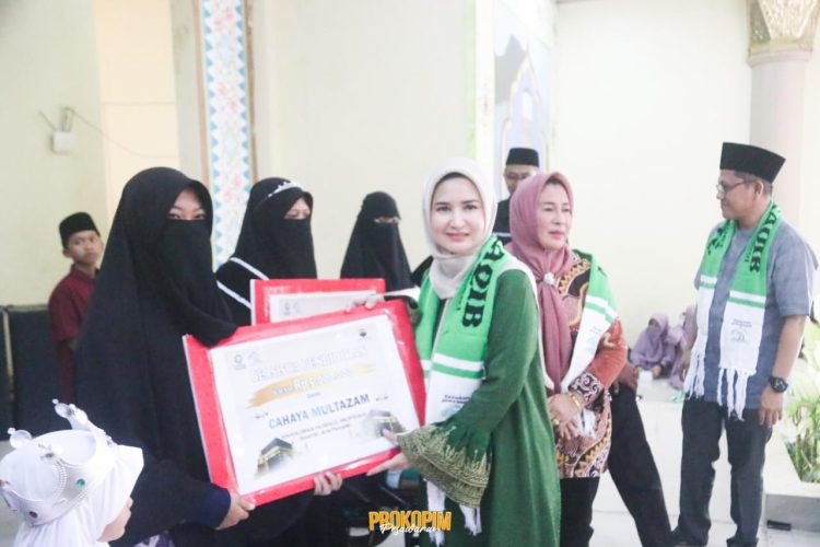 Nanda Apresiasi Juara I MTQ 30 Juzz Tingkat Provinsi