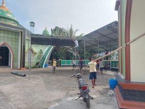 Jelang Idul Adha, Warga Dusun 5 Desa Bagelen Gotong Royong