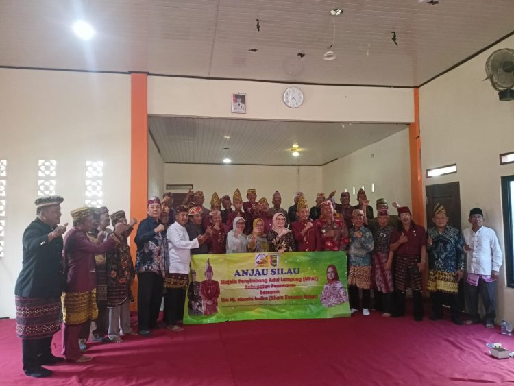 MPAL Pesawaran, Anjau Silau Perkuat Silaturahmi Antar Punyimbang Adat