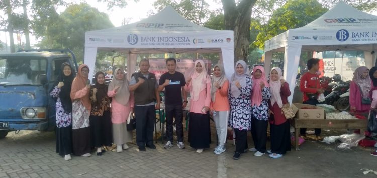 Gelaran Pasar Tani Agroceria DKP3 Kota Metro Gandeng 42 Pelaku Usaha