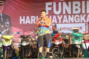 Sambut Hari Bhayangkara ke-78, Polres Lampung Timur Gelar Fun Bike Bersama Masyarakat