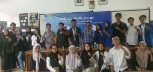 Tingkatkan Kemampuan Berpikir Kritis, PMII FHS UNMA Malingping Gelar Diskusi Publik