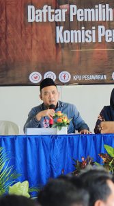 KPU Pesawaran Menggelar Coklit Serentak untuk Pilkada 2024