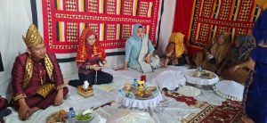 Nanda Gelar Anjau Silau dengan Masyarakat Adat Padang Cermin