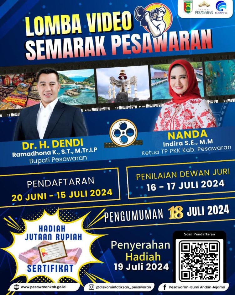 Jayadi Yasa Ajak Masyarakat Ikuti Lomba Vidio HUT Kabupaten Pesawaran ke-17