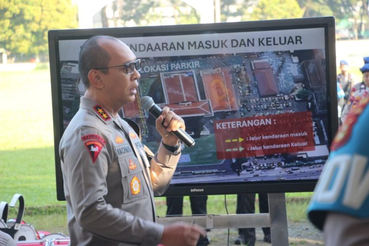 Kapolda Sumsel Irjen Pol A Rachmad Wibowo Pimpin Gladi HUT Bhayangkara