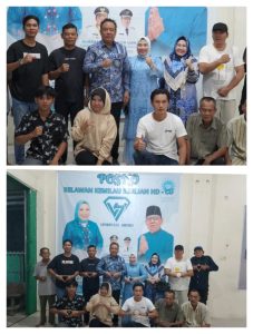 Cawagub Sumsel Lidyawati Kunjungi Posko Relawan