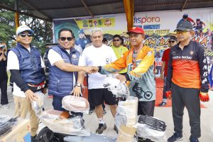 Ratusan Pesepeda Ramaikan Cross Country Mountain Bike JAB PART II di HUT Bhayangkara