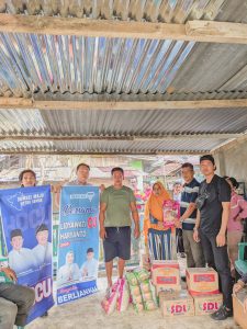 Pasca Kebakaran di Pulau Pinang HD-CU Salurkan Bantuan Sembako