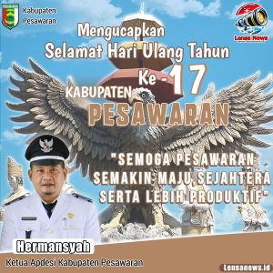 Selamat HUT ke-17 Pemkab Pesawaran 