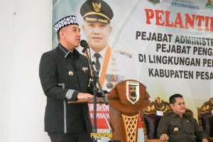 Puluhan Pejabat Eselon III dan IV Kabupaten Pesawaran Dirombak
