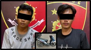 Tekab 308 Presisi Polres Metro Berhasil Amankan 2 Pelaku Curat