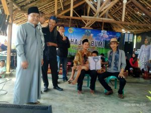 Hajat Bumi di Pataruman Dihadiri Balon Walkot Banjar Nana Suryana