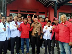 Kunjungan ketua DPD PKS ke DPC PDIP Purwaharja Menjadi Sinyal Positif Arah Koalisi 