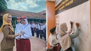 UPTD SMPN 3 Banjar, Melalui MPLS Cetak Siswa Berkarakter dan Tanda Tangani Kepakatan Anti Bullying