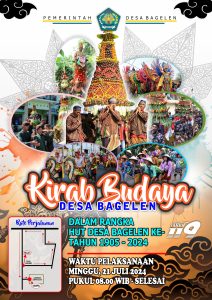 HUT Desa Bagelen ke-119, Kades Merdi Ajak Masyarakat Ramaikan Kirab Budaya