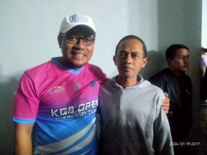 Sulyanati Bacalon Wakil Walikota Kota Banjar, Hadiri Grand Final KGB Cup