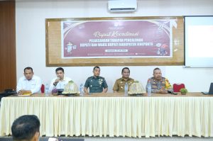 Tahapan Pencalonan Bupati dan Wakil  Digelar, KPU Jeneponto Gelar Rapat Koordinasi